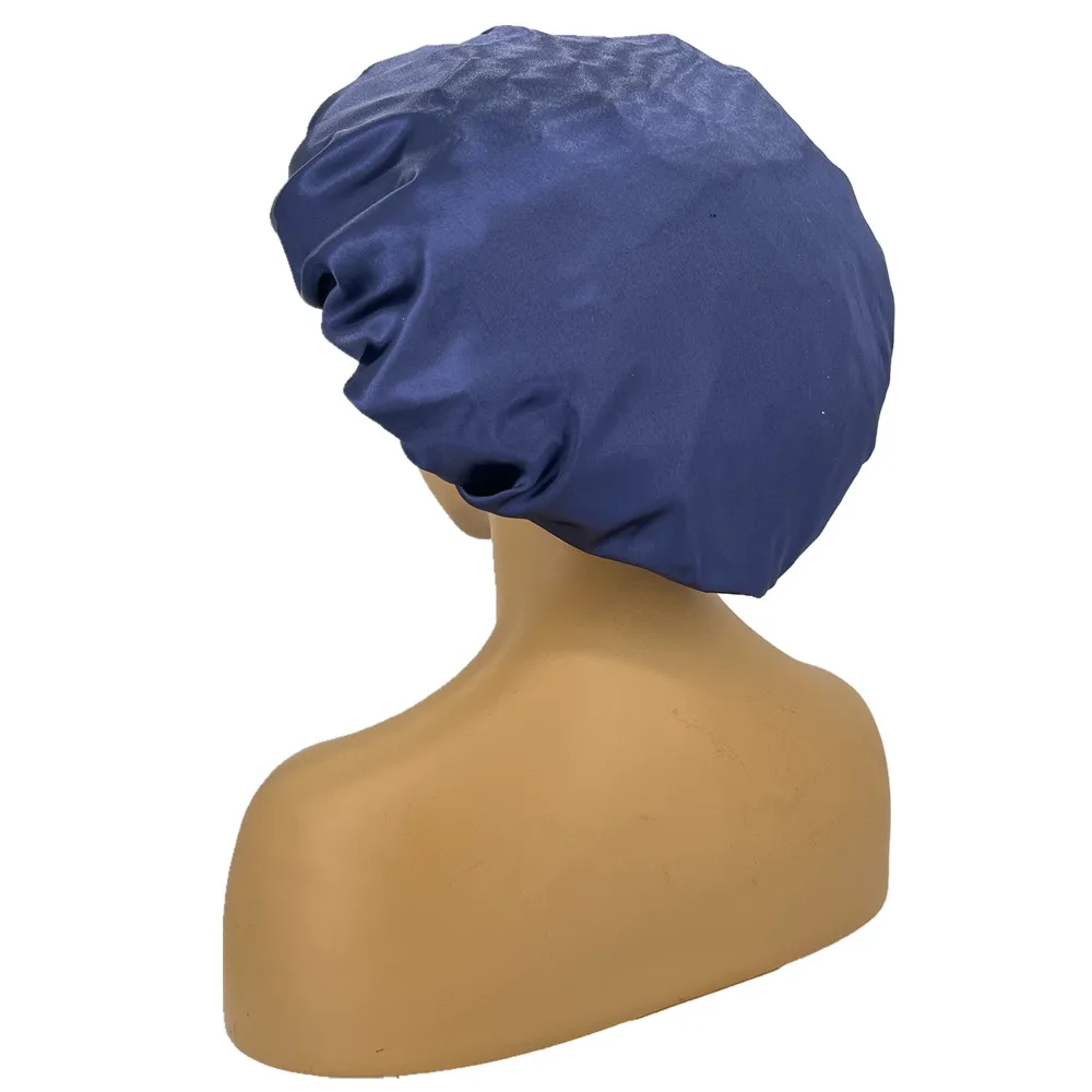 ZTZI Wholesale  hot Deals Reversible Bonnets Edge Wrap Custom Long Band Satin Hair Silk Bonnet With Ties
