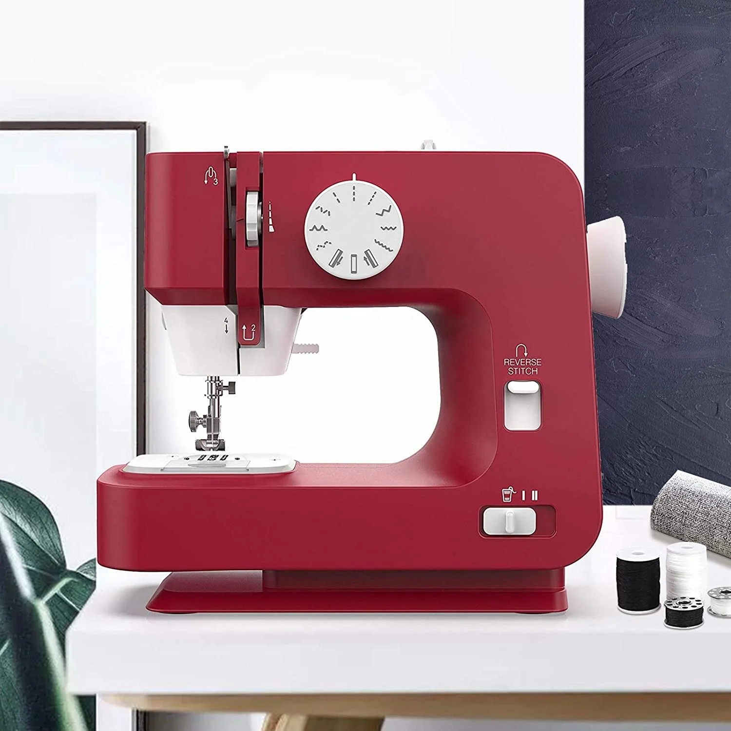 Stitching Machine  Professional Chain Stitch Dressmaker Domestic Sewing Machine