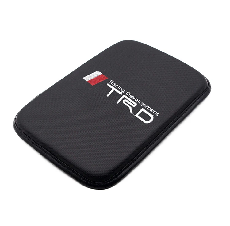 2023 Cheaper Price Carbon Fiber Armrest Console Box Interior Accessories Protector Car Armrest Cover