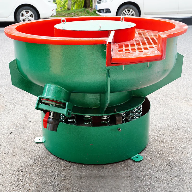 Large Vibratory Tumbler Polishing Machine with Separator