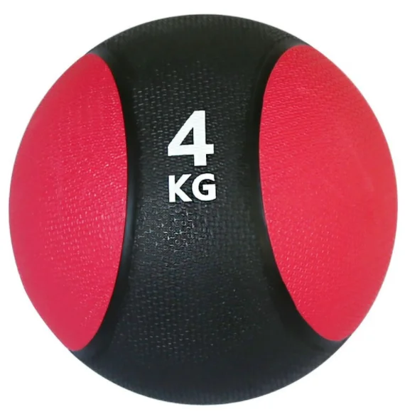 Gym Equipment Strength Training Dual Grip Rubber Medicine Ball
