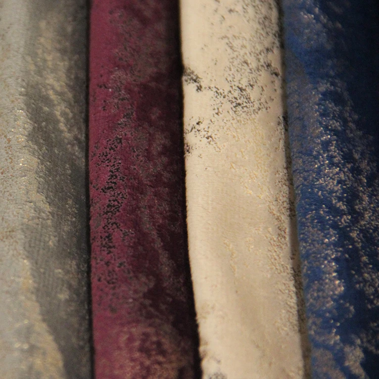  Бронзовая голландская бархатная ткань для штор