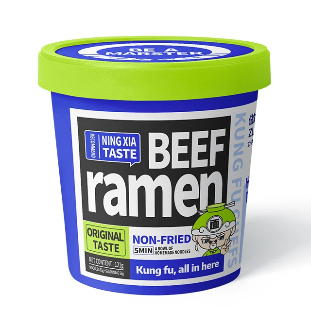 non fried order online halal snack foods Chinese instant ramen beef noodles