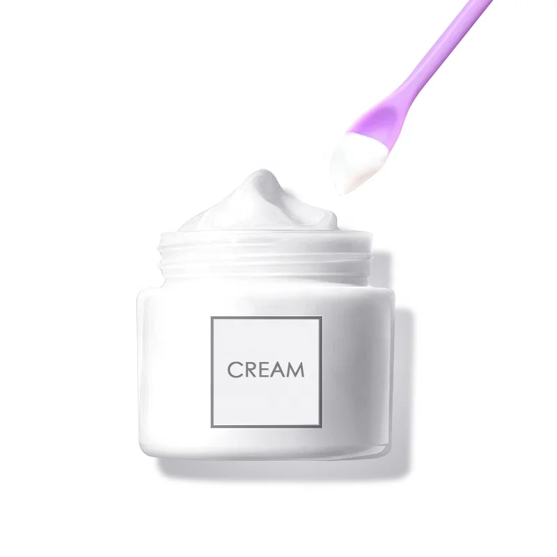 Private label cosmetic spoon mini silicone cosmetic spatula