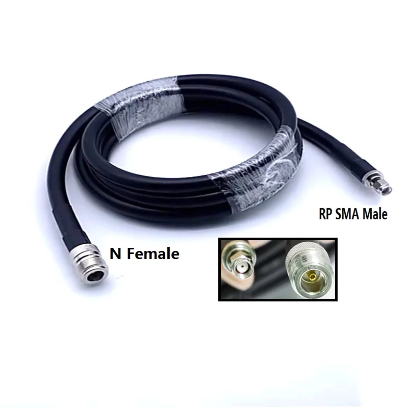 Lmr400 Coaxial Cable 10m Long RF Cable  N Female  To Rp Sma Male