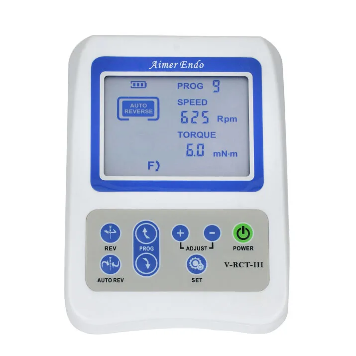 Large and adjustable color LCD screen Denspay Victory dental endodontic endo motor with 1:1 contra angle