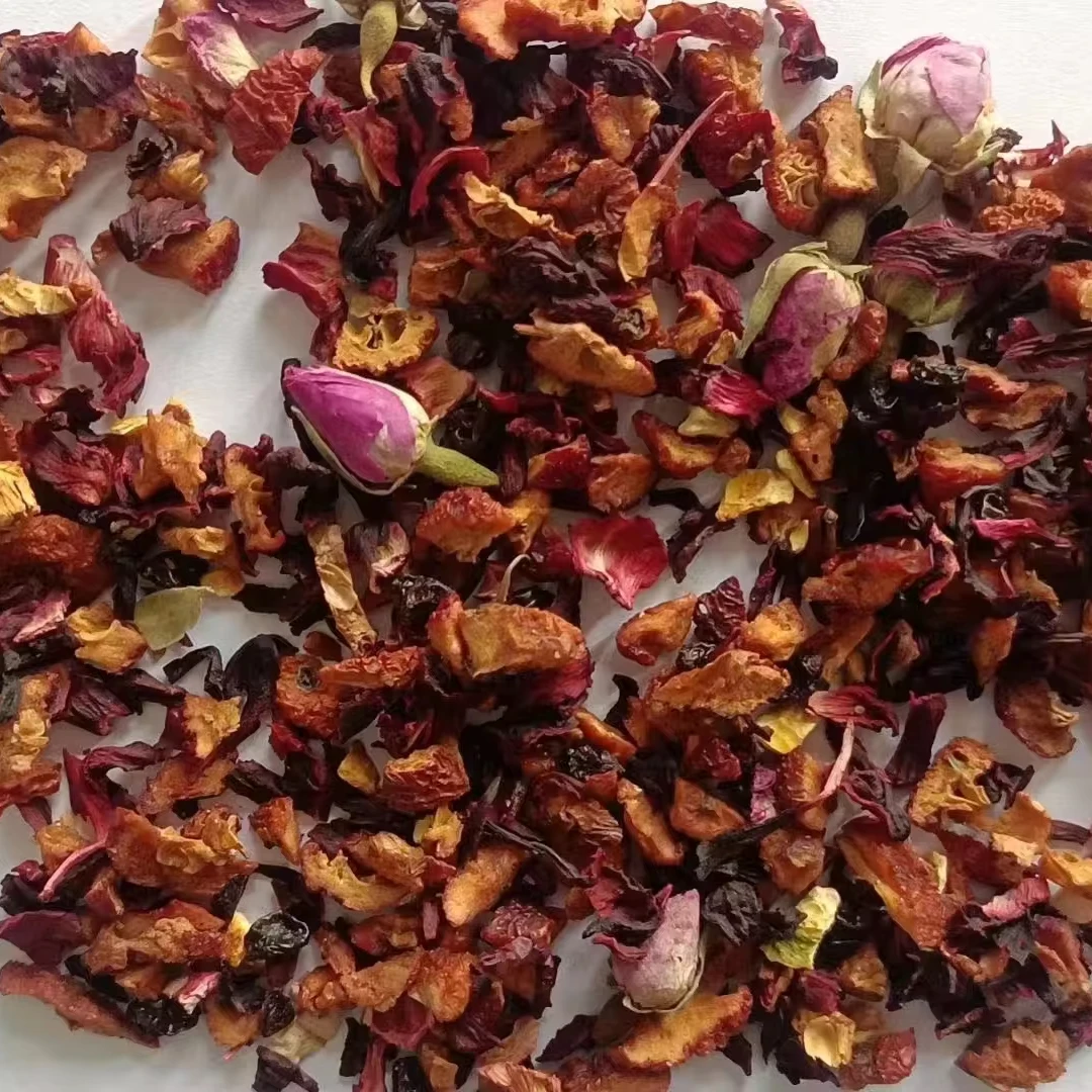 Wholesale High Quality Dried Hibiscus Roselle  fruit combination Tea For Drinking