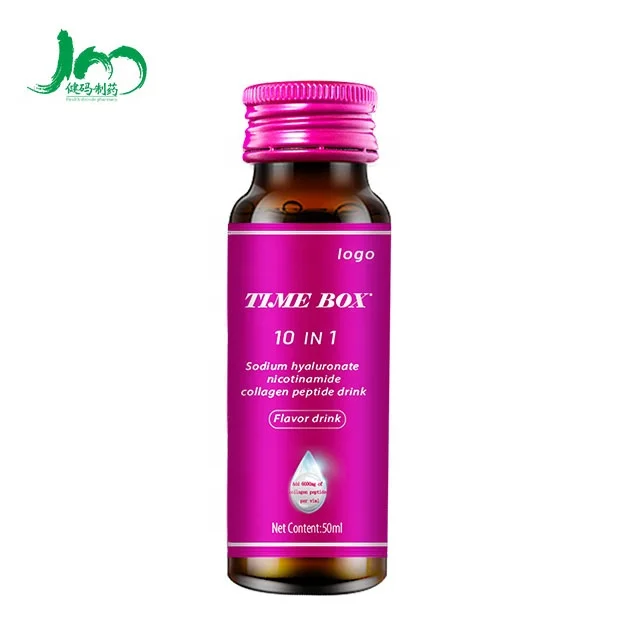 Beauty Drink Hyaluronic Acid Niacinamide Collagen Peptide Drink Skin Anti-Aging Liquid Beverage