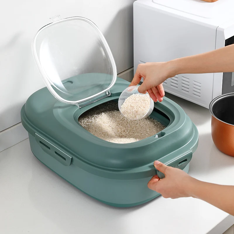 hot sales storage boxes&bins rice box plastic collapsible grain storage boxes folding dog food bucket