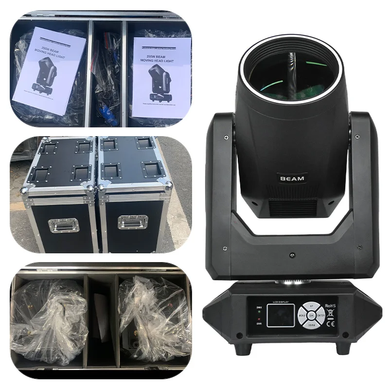 Redsun 14r 295w moving head sky beam light for disco party show event beam 295