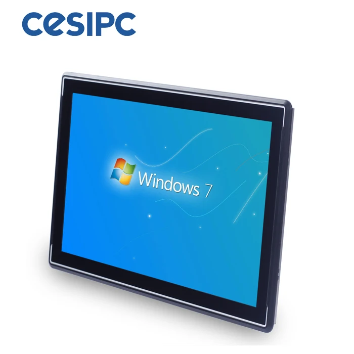 CESIPC 9-36V wide voltage Panel PC 350 nits brightness 15.6inch capacitive touch Industrial All in one Computer