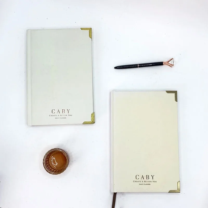 2024 Cheap price health journals customizable business notebook with pen set agenda