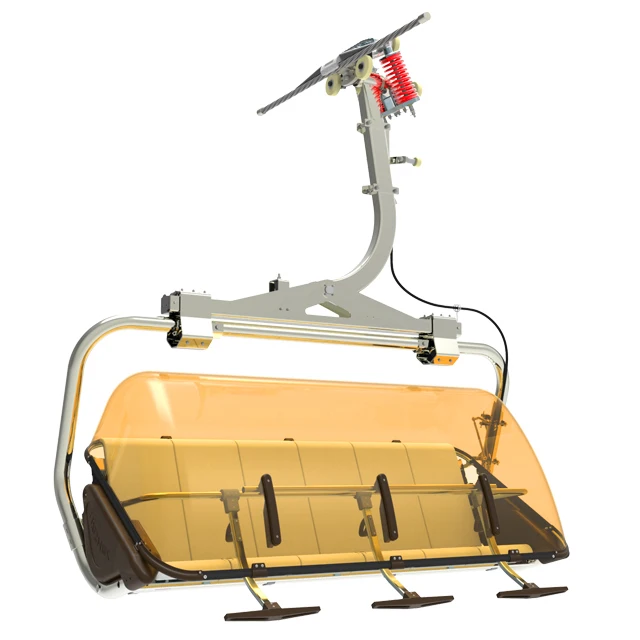 
Six-man ropeway for skiing ground ropeway cabins cable car Cableway manufacturer 