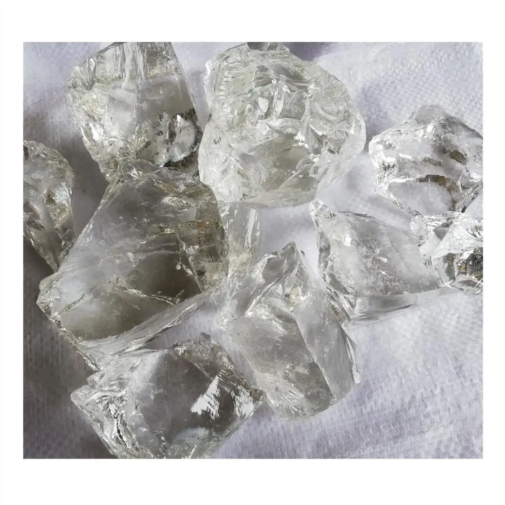 
Red Color Crushed Landscape Glass Rock Recycled Glass Mulch 