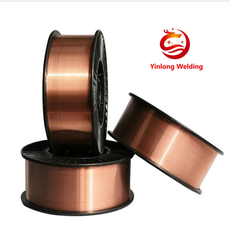 Competitive Price 1.6 MG70S-6 Carbon dioxide gas shielded Solid core flux cored welding wire