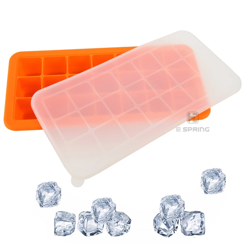Top Selling 21 cavity king cube silicone ice mold tray