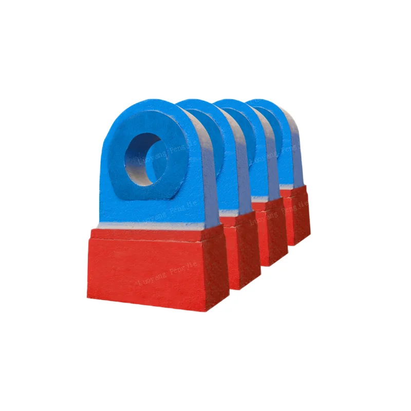 Anti-deformation super wear-resistant crusher spare parts bimetallic composite buy hammer head