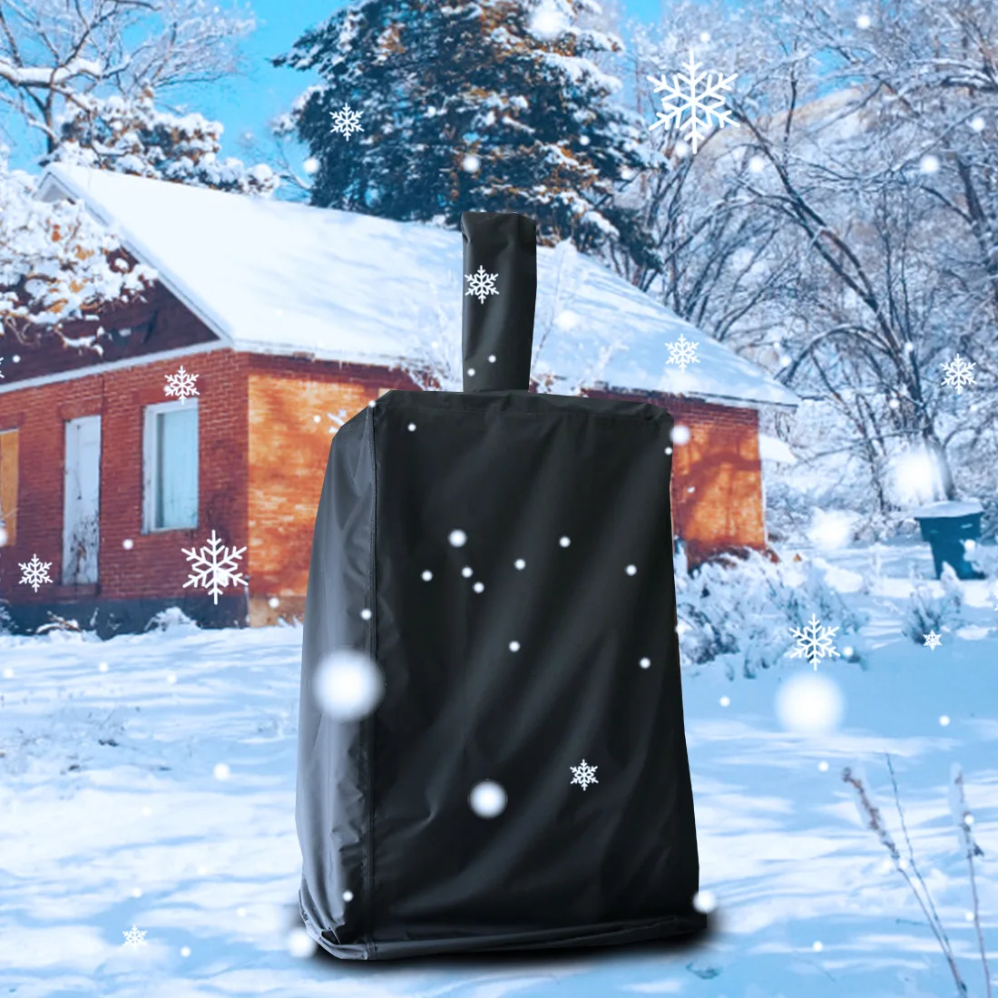 Promotional Specials Pizza Oven Waterproof Rain Bbq Cover Chimney Pizza Oven Cover