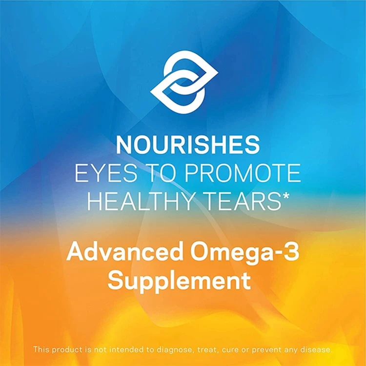 90 Soft Gels 1200mg Omega-3 Eye Nutrition Therapy For Your Eyes Supplement Healthy Tears
