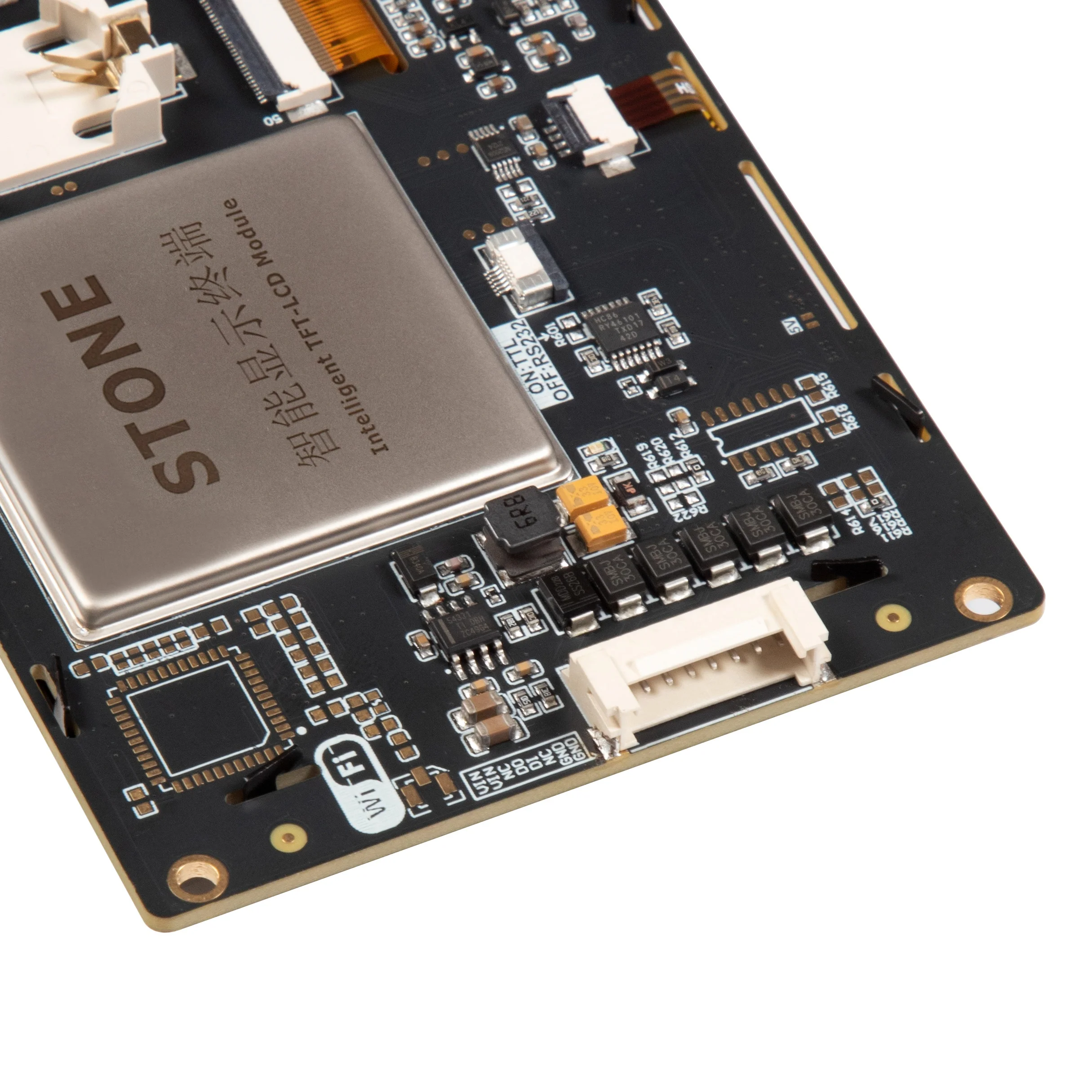 STONE 5 inch HMI Smart Display with Resistive Touch Screen for Industrial Application with IP65 Waterproof