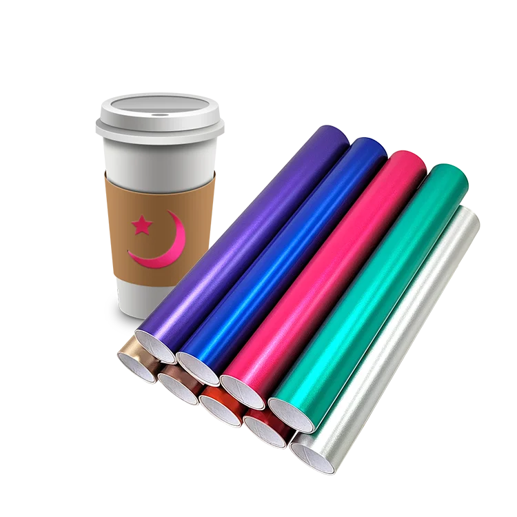 Wholesale DIY Craft Colorful Matte Chrome Purple Hologram Cutting Film Self Adhesive Sticker Holographic Vinyl