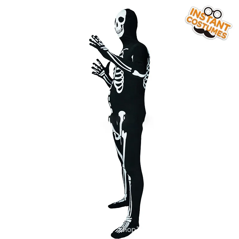 cosplay decorations Skeleton jumpsuit bone clothing custom wholesale bulk 2021 scary men adult halloween costume