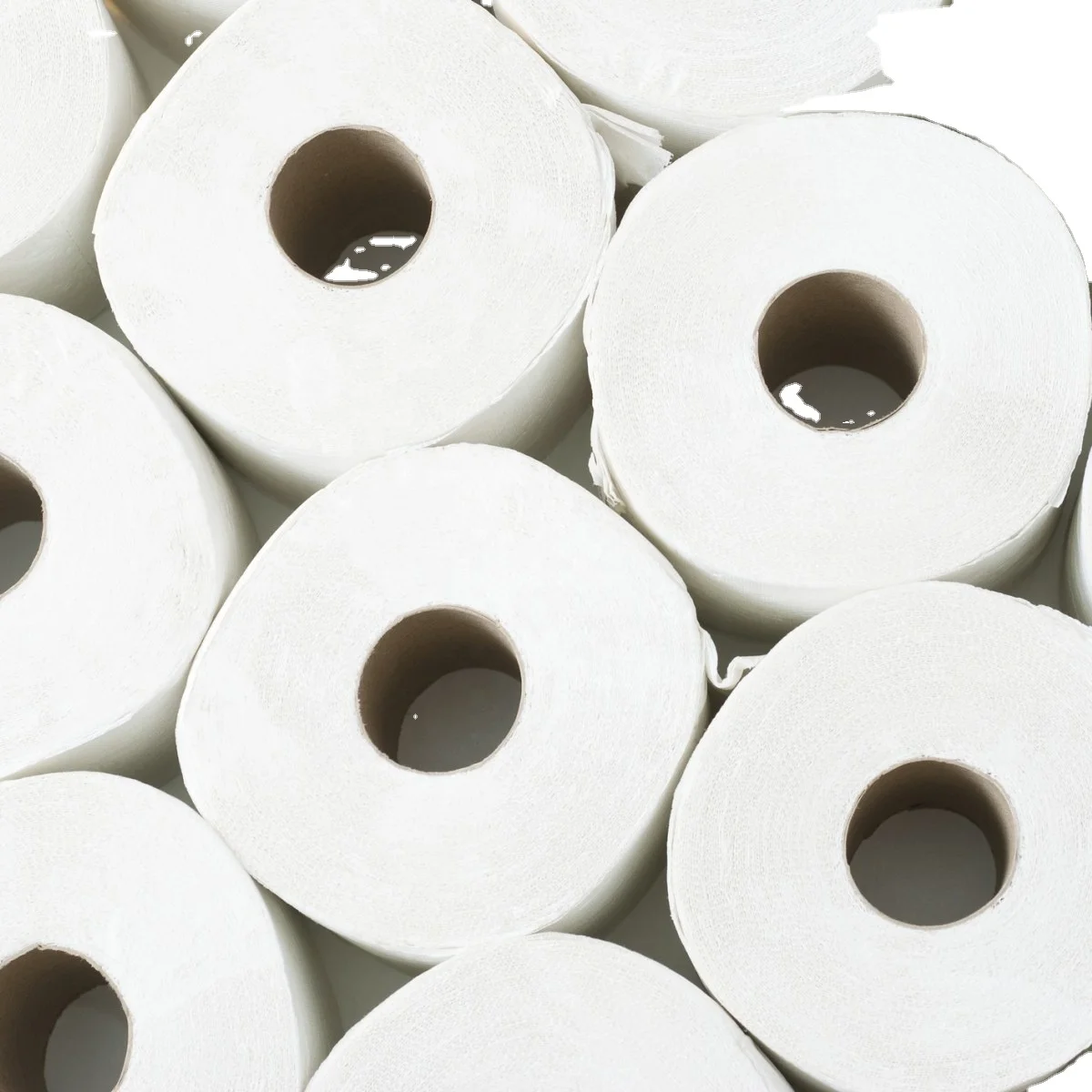 Toilet Paper Jumbo Roll Recycled Virgin Wood Pulp Bamboo 2-3 PLY Big Tissue Paper for Bathroom