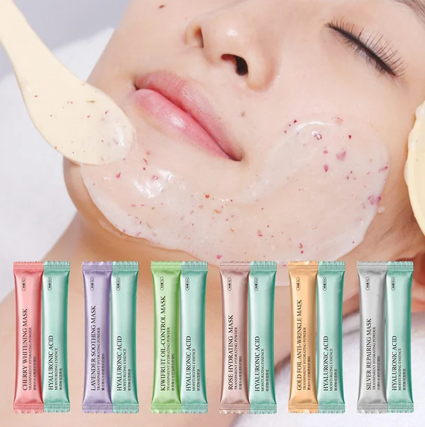 Collagen Care Facial Beauty Salon Dedicated Plant Crystal Powder Mask Organic Moisturizing Whitening Peel-off Face Mask