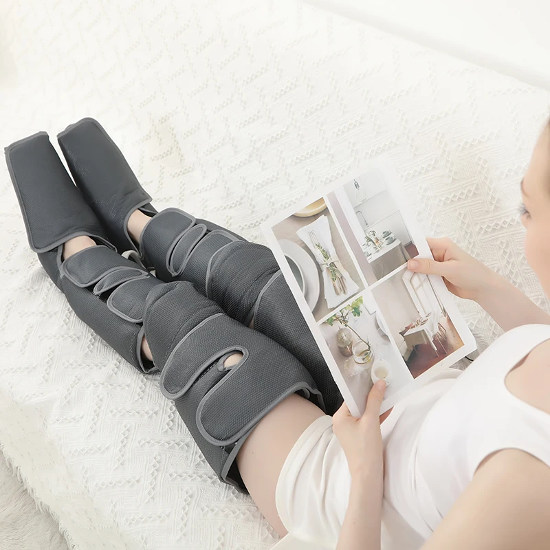 LY-670D 3 intensities 3 modes electric air compression leg massager wraps for circulation with heat