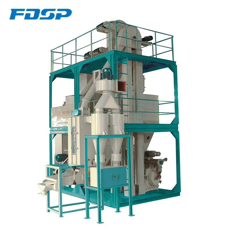 Небольшая механическая комбинация для производства корма SKJZ1800