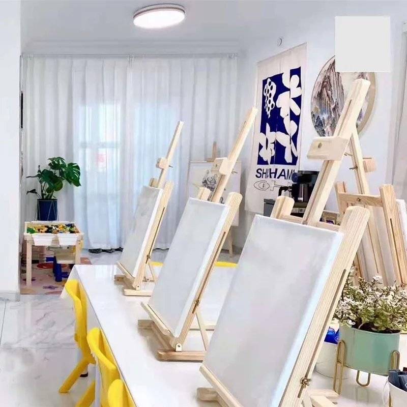 High Quality table top wooden easel for painting flat easel tabletop wooden drawing painting easel stand