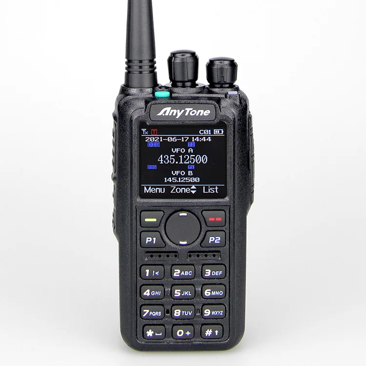 Anytone AT-D878UVII Plus Dmr Digital Radio Dual band Ham radio Talkie Walkie long range with GPS Two way radio