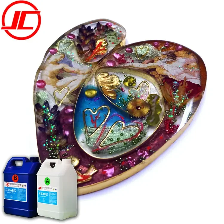 Оптовая продажа от производителя кристаллический AB Клей эпоксидная смола/прозрачная жидкость