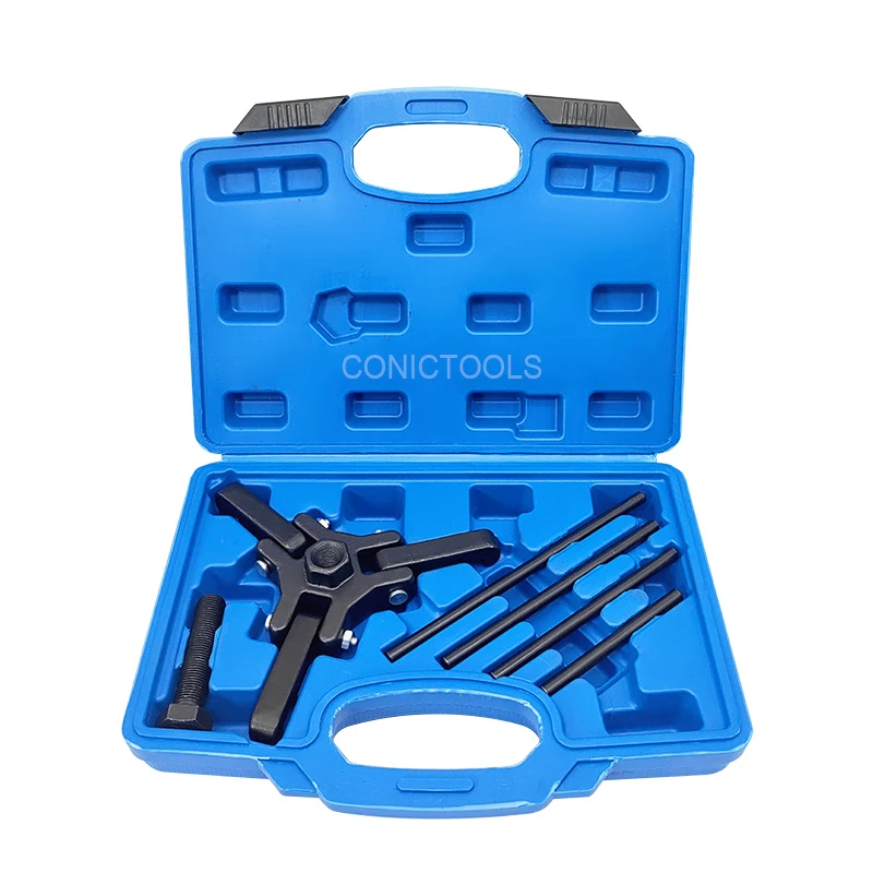 Engine Timing Belt Replacement Removal Damper Pulley Three Claw Harmonic Balancer Damper Puller For Dodge Mazda Chrysler GL8 Car