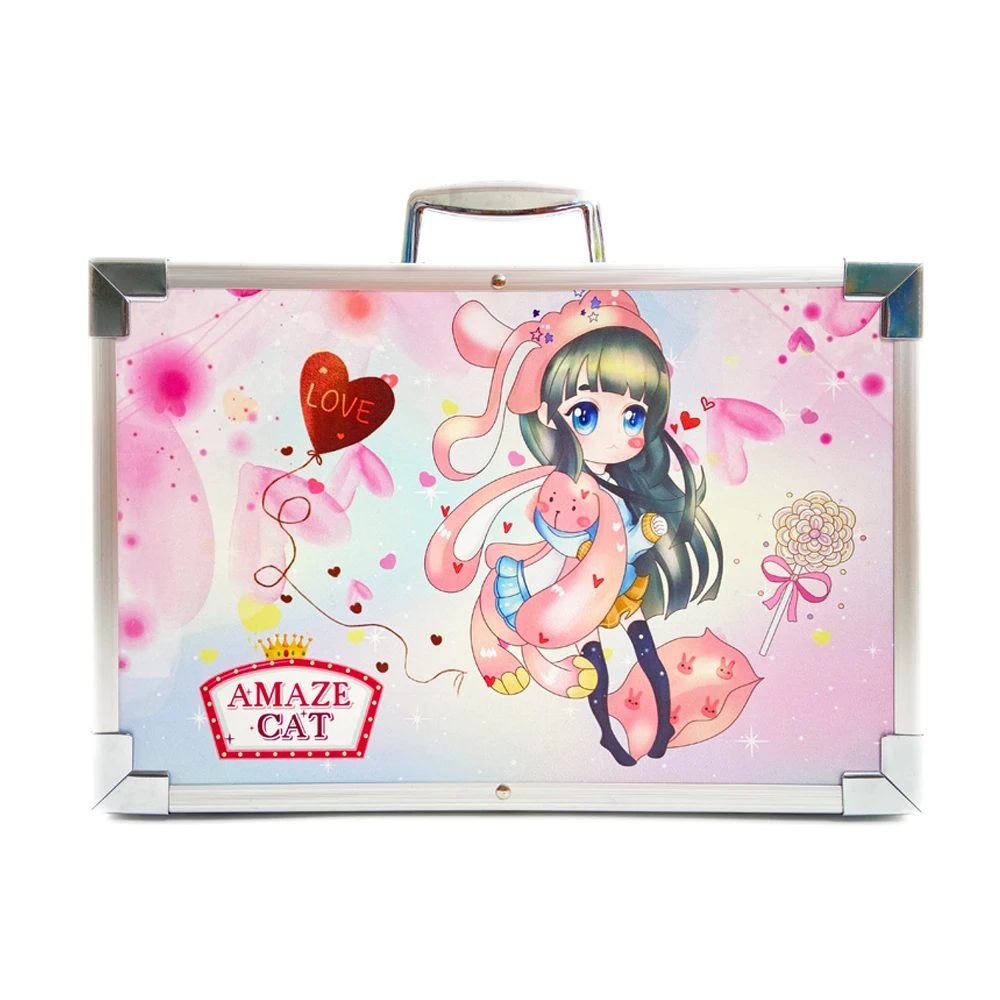 2021 отличный подарок, алюминиевые двухслойные 143 штук, другие офисные и школьные принадлежности, канцелярские принадлежности, Набор для творчества, школьные принадлежности, канцелярские принадлежности