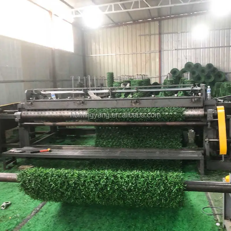 Manufacturer Wholesale lawn fence knitting machine Manufacturer Artificial Fence machine