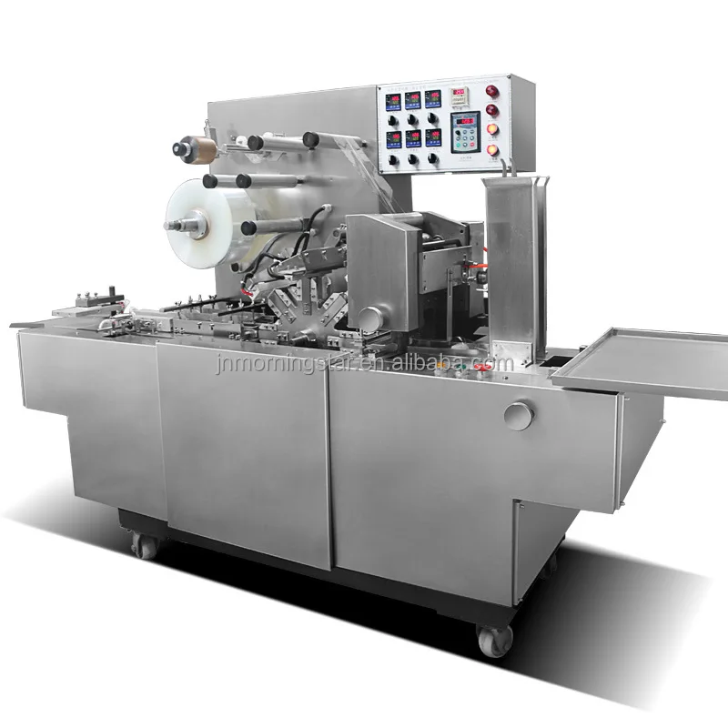 Playing Card Soap Carton Box Automatic Cellophane Over BOPP OPP Wrapper Wrapping Machine