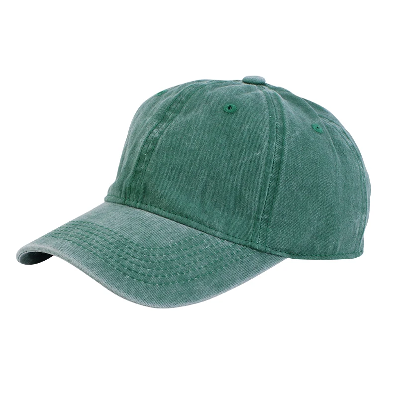 Unisex Vintage Baseball Cap Plain Washed Distressed Sports Cap Twill Cotton Adjustable Dad Hat