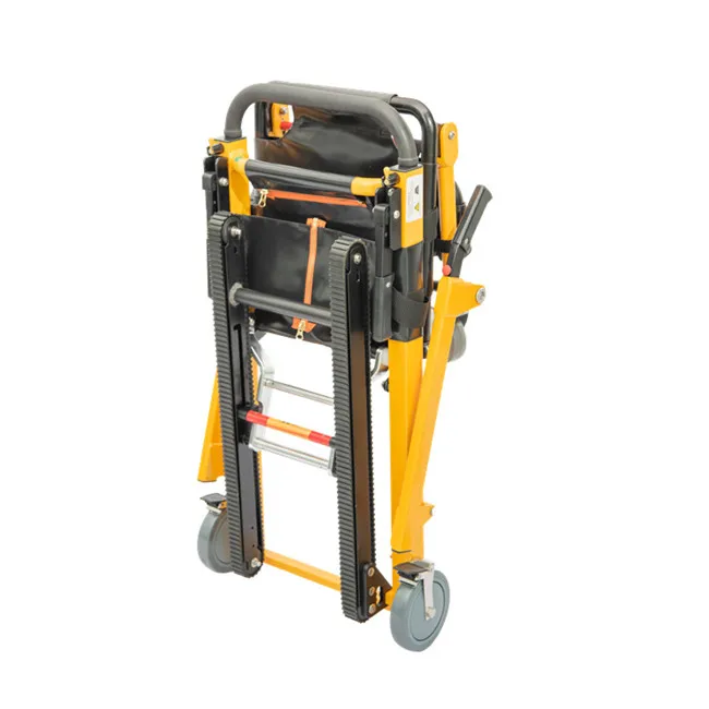 aluminum alloy patient transfer rescue stair chair, medical folding downstairs stretcher