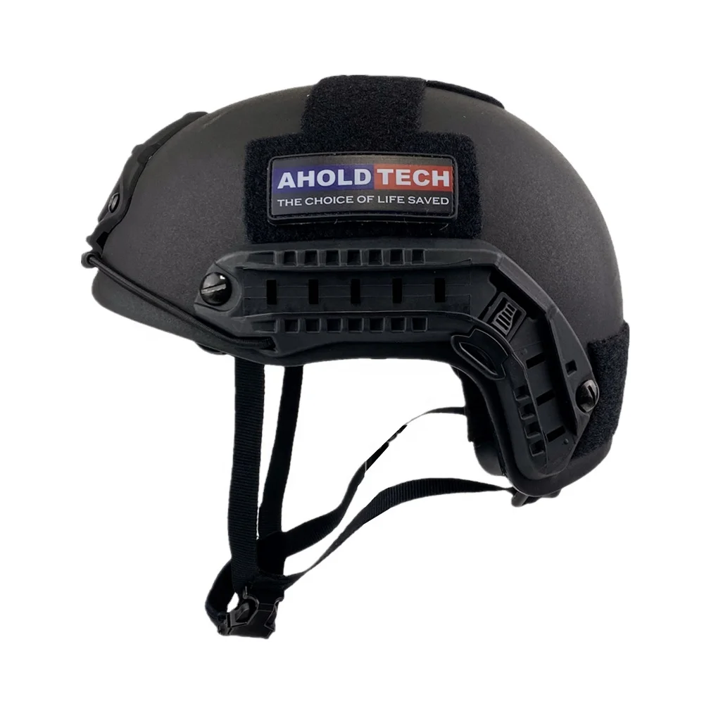 AHOLDTECH F-S01 Lightweight ISO NIJ IIIA 3A FAST High Cut Ballistic Bulletproof Helmet For Army Military Combat Police