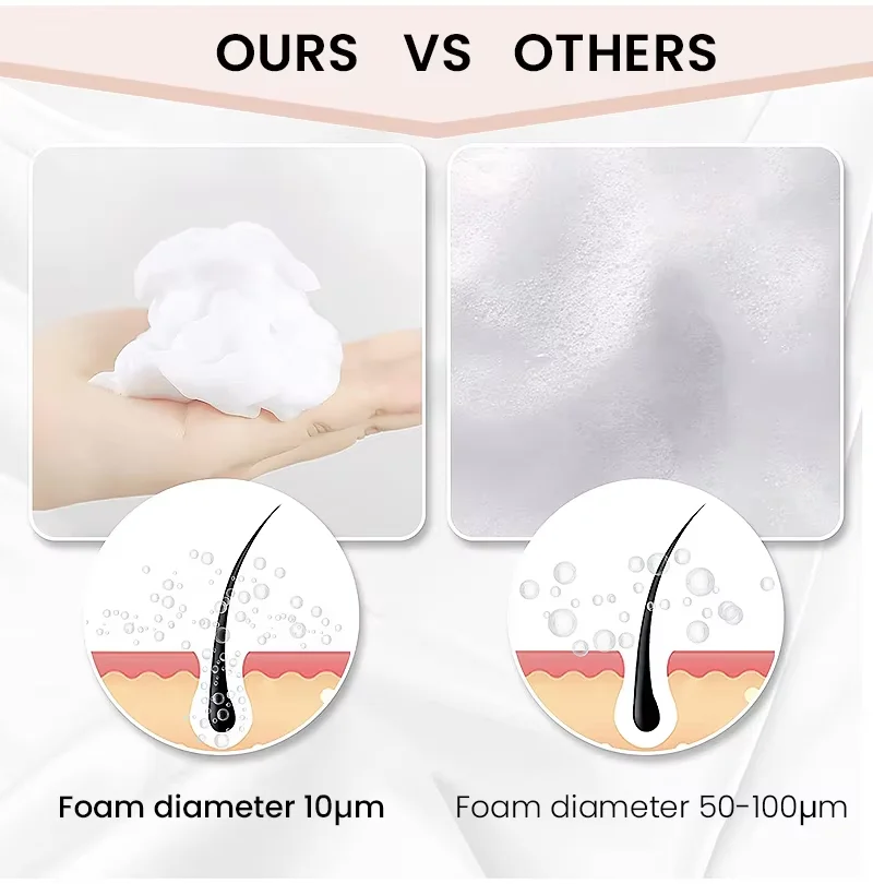 Wholesale 100ml Oil Free Vegan Lash Shampoo Whipped cream Lash Foam Cleaning Lash Glue Remover Eyelash Extension Shampoo