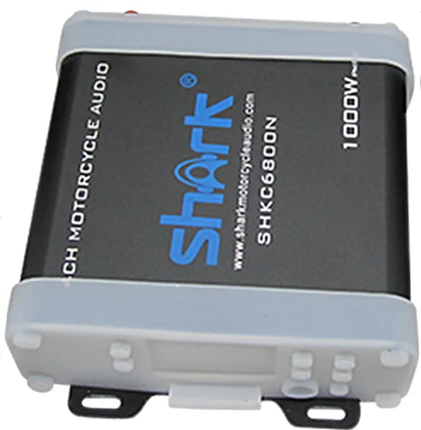 Motorcycle audio marine audio 4 ch amplifier with 1 pair 5inch RGB led light  for ATV UTV golf cart boat and motorcycle