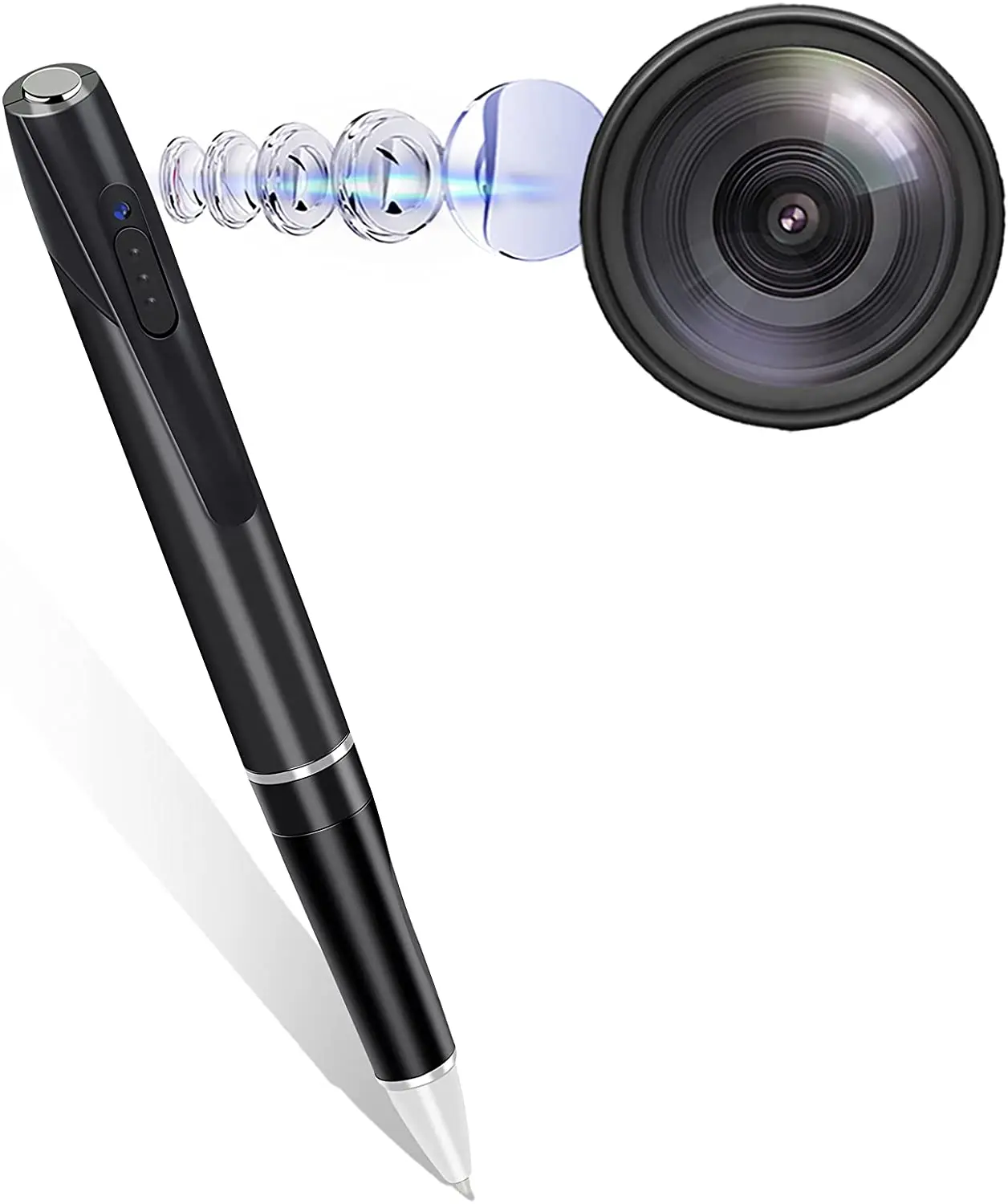 Spy Hidden Pen Camera, Mini Hidden Pen Camera 1080P High Resolution DVR, Video Camcorder