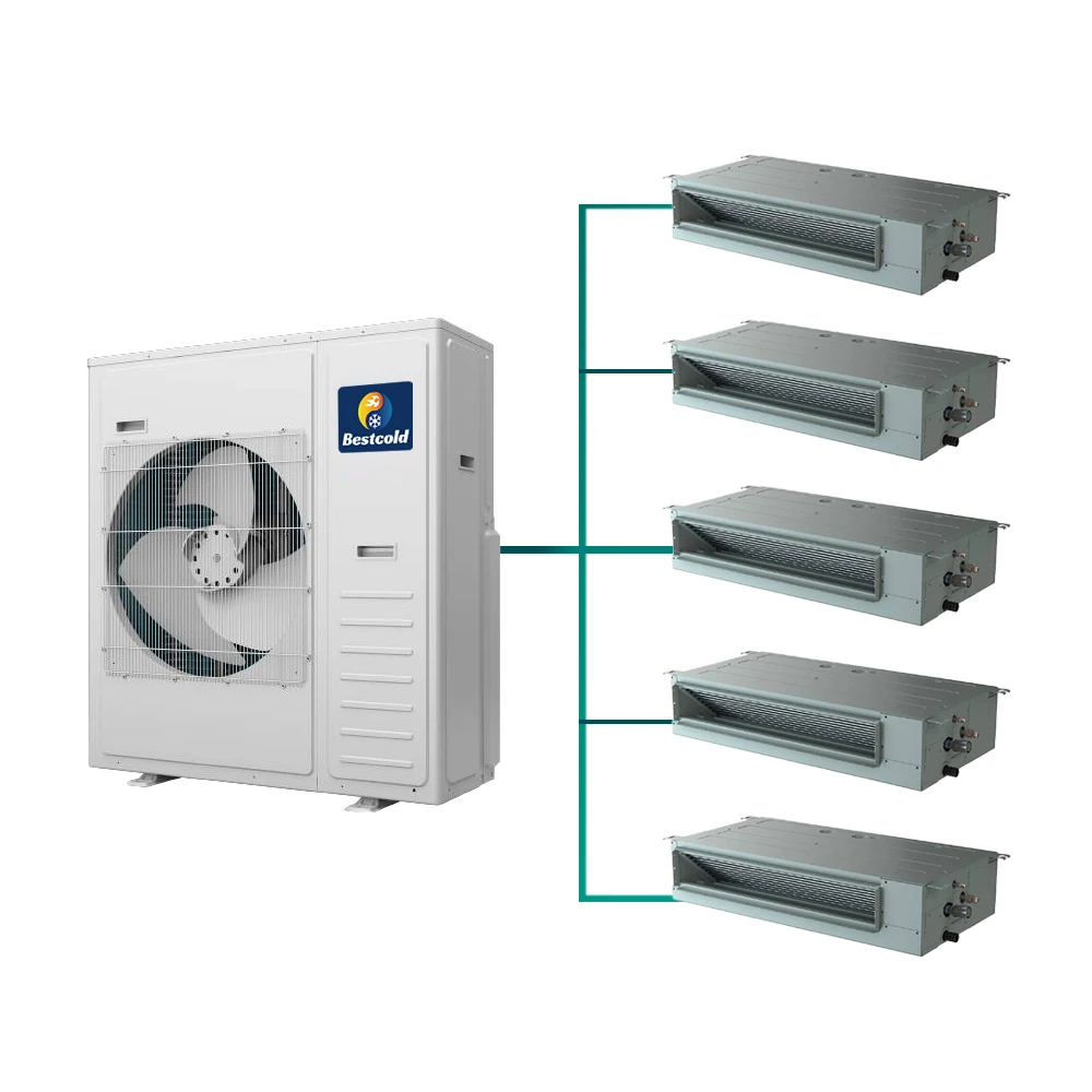 Manufacturer Plant 3 Zone Energy Efficient Environmentally Friendly Inverter OEM Hotel Multi Zone Air Conditioners