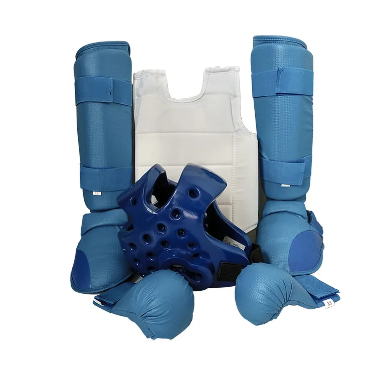 Custom men and women multicolor sponge mesh fabric nbr pu martial arts guard chest suit karate body protecto