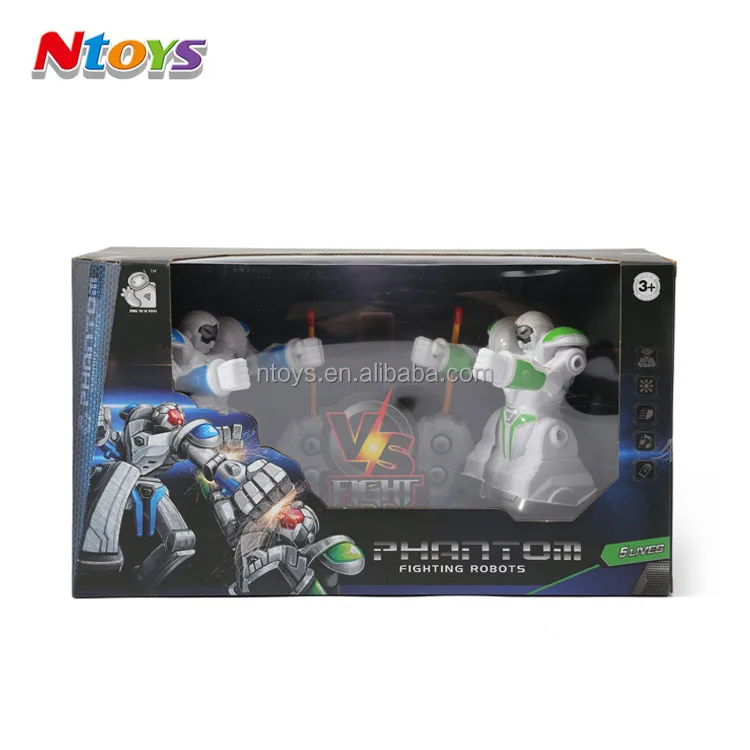 2 Channels Toy Smart Robots Children Infrared Remote Control Robot Toys Rc Fighting Robot