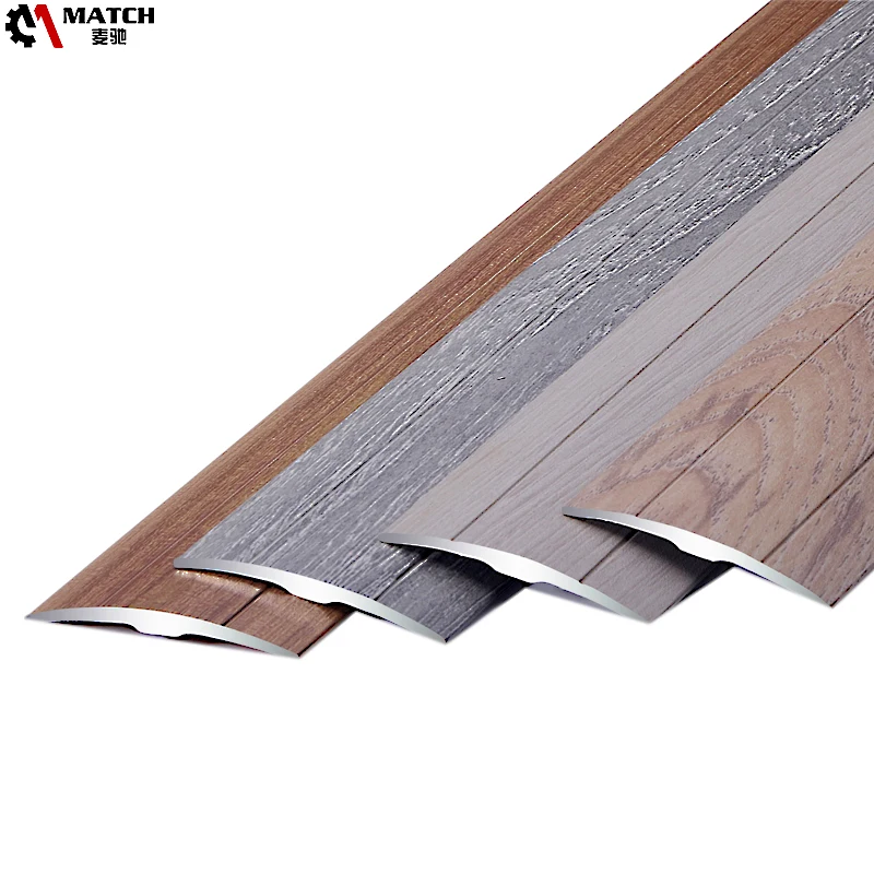 China Supplier Chrome Polished Aluminum Tile Trim floor leveling system