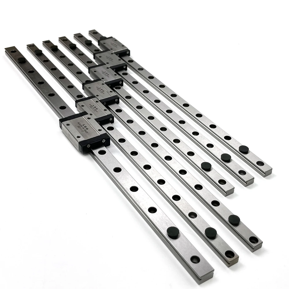 LDO Rails Kit 400/450/500/700mm Parts Accessories Bearing CNC Steel Linear Rail For 3D Printer