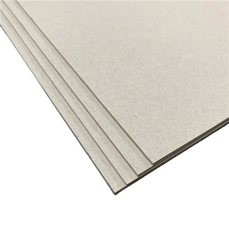 1.5mm Grey Board Wood Pulp Grey Cardboard Packaging 2.0mm Grey chiboard