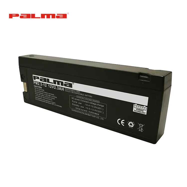 PALMA 12v2.3ah Lead Acid gel ups power backup batteries wholesale for photography Camera battery